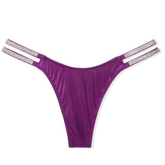NWT Victoria’s Secret Very Sexy Double Strap Shine Smooth Panty | XXL - Picture 3 of 4